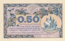 France 50 Cents - Paris Chamber of Commerce - 1920 - Serial A.5