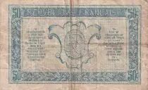 France 50 Cents - Tr&eacute;sorerie aux arm&eacute;es - 1917 - Serial L - VG to F - M.1