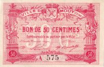 France 50 Cents - Ville de Mouy - 1916 - Serial A - P.60-52