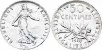 France 50 Cents Semeuse - 1910 - Silver