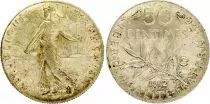 France 50 Cents Semeuse - 1912 - Silver