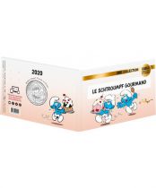 France 50 Euro Le Schtroumpf Patissier et Gourmand - 2020 - Colorisé - en folder
