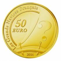 France 50 euros Or - Le pourquoi pas ? - 2014