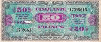 France 50 Francs - Allied Military Currency - Serial 2 - 1944