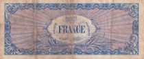 France 50 Francs - Allied Military Currency (Flag) - 1944 No Serial - F - P.122