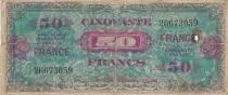 France 50 Francs - American printing - 1944 - Without serial - 26673059