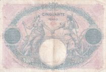 France 50 Francs - Bleu et Rose - 21-08-1923 - Série E.9840 - F.14.36