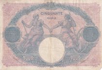 France 50 Francs - Bleu et Rose - 24-10-1916 - Série G.7101 - F.14.29