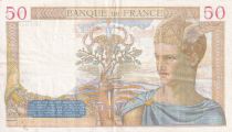 France 50 Francs - Cérès - 06-06-1935 - Serial W.1873 - VF - P.81