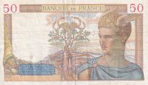 France 50 Francs - Cérès - 06-10-1938 - Série J.8581 - TTB - F.18.15