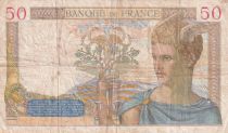 France 50 Francs - Cérès - 21-02-1935 - Série X.550 - TB - F.17.04