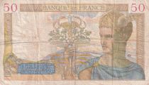 France 50 Francs - Cérès - 22-02-1940 - Série U.12611 - TB - F.18.39