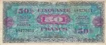 France 50 Francs - Drapeau - 1944 - Sans Série - VF.19.01