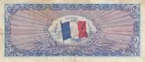 France 50 Francs - Flag - 1944 - Without serial - P.117