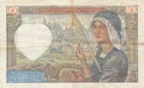 France 50 Francs - Jacques Coeur - 05-12-1940 - Series X.27