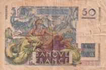 France 50 Francs - Le Verrier - 01-02-1951 - Serial S.177 - F- P.127c
