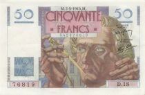 France 50 Francs - Le Verrier - 02-05-1946 - S&eacute;rie D.18