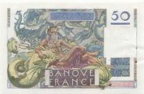 France 50 Francs - Le Verrier - 02-10-1947 - Serial P.91