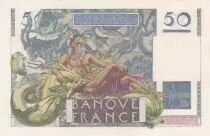 France 50 Francs - Le Verrier - 12-06-1947 - Serial O.65