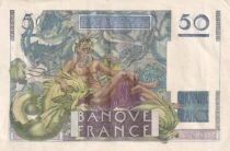 France 50 Francs - Le Verrier - June 12, 1947 - Series G.75