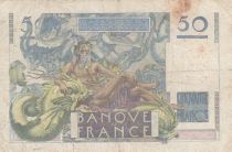 France 50 Francs - Le Verrier 07-06-1951 - Serial N.179