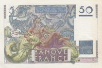 France 50 Francs - Le Verrier 29-06-1950 - Serial J.156