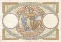 France 50 Francs - Luc Olivier Merson - 01-09-1932 - Serial D.10879 - P.80