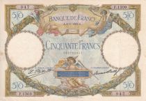France 50 Francs - Luc Olivier Merson - 02-11-1927 - Série S.1309 - F.15.01