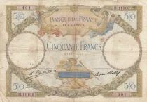 France 50 Francs - Luc Olivier Merson - 06-10-1932 - S&eacute;rie M.11189