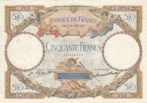 France 50 Francs - Luc Olivier Merson - 11-08-1932 - Serial L.10724
