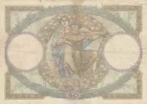France 50 Francs - Luc Olivier Merson - 15-07-1927 - Serial V.485