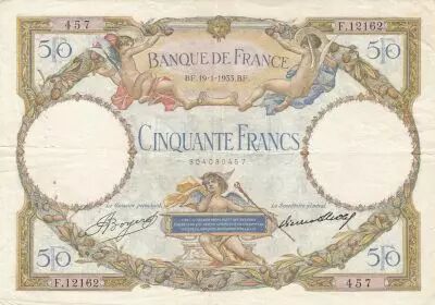 France 50 Francs - Luc Olivier Merson - 19-01-1933 - S�rie F.12162