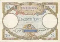 France 50 Francs - Luc Olivier Merson - 19-01-1933 - Série F.12162