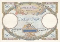 France 50 Francs - Luc Olivier Merson - 19-03-1927 - Serial M.190 -  P.80