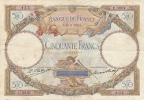France 50 Francs - Luc Olivier Merson - 29-11-1929 - Serial E.5667