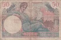France 50 Francs - Mercury - 1947 - Serial B.1 - P.8