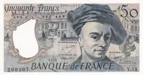 France 50 Francs - Quentin de la Tour - 1979 - Serial Y.15 - P.152