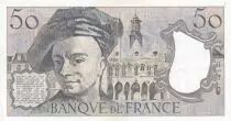 France 50 Francs - Quentin de la Tour - 1980 - Serial N.19 - XF - P.152b