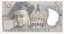 France 50 Francs - Quentin de la Tour - 1982 - Serial W.27 - AU - P.152b