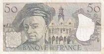 France 50 Francs - Quentin de la Tour - 1988 - Serial X.52 - P.152