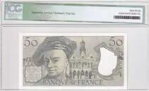 France 50 Francs - Quentin de la Tour - 1989 - Serial U.58 - ICG 63UNC