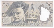 France 50 Francs - Quentin de la Tour - 1990 - Série B.62 - F.67.16