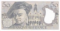 France 50 Francs - Quentin de la Tour - 1990 - Série Z.60 - PNEUF - F.67.16