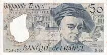 France 50 Francs - Quentin de la Tour - 1991 - Serial R.66 - VF - P.152e