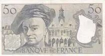 France 50 Francs - Quentin de la Tour - 1991 - Serial Z.68 - VF - P.152e