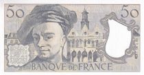 France 50 Francs - Quentin de la Tour - 1991 - Série T.69 - P.152