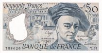 France 50 Francs - Quentin de la Tour - 1991 - Série Y.67 - NEUF - F.67.17