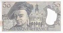 France 50 Francs - Quentin de la Tour - 1992 - Serial H.72 - P.152