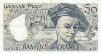 France 50 Francs - Quentin de la Tour - 1992 - S&eacute;rie K.71