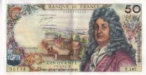 France 50 Francs - Racine - 05-11-1971 - Serial T.187 - P.148
